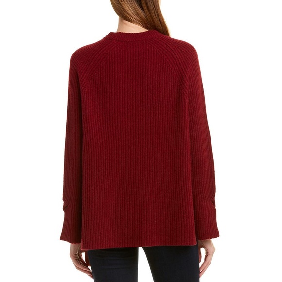 J Crew Collection 100% Cashmere Side Slit Sweater - Picture 8 of 8